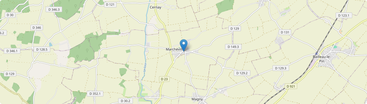 Marchéville - Carte