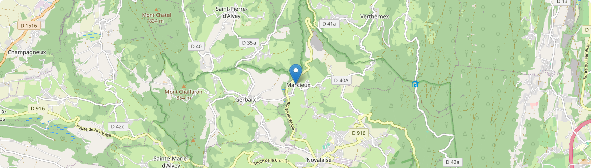 Marcieux - Carte