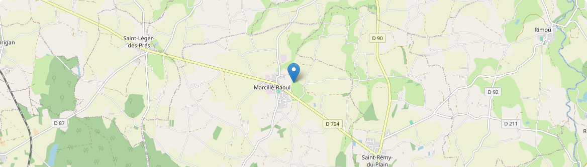 Marcillé-Raoul - Carte