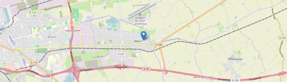 Marck - Carte