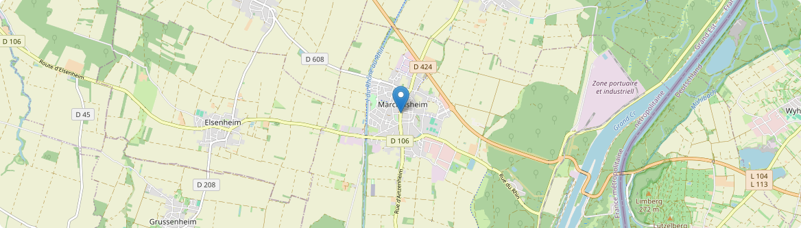 Marckolsheim - Carte