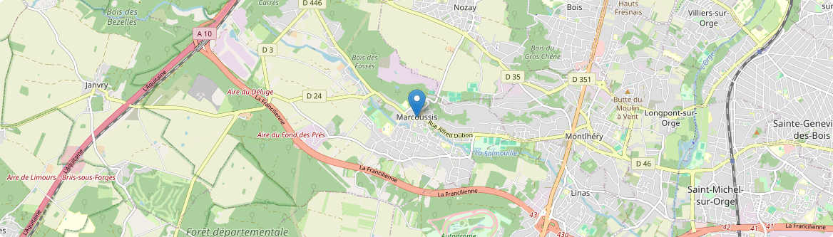 Marcoussis - Carte