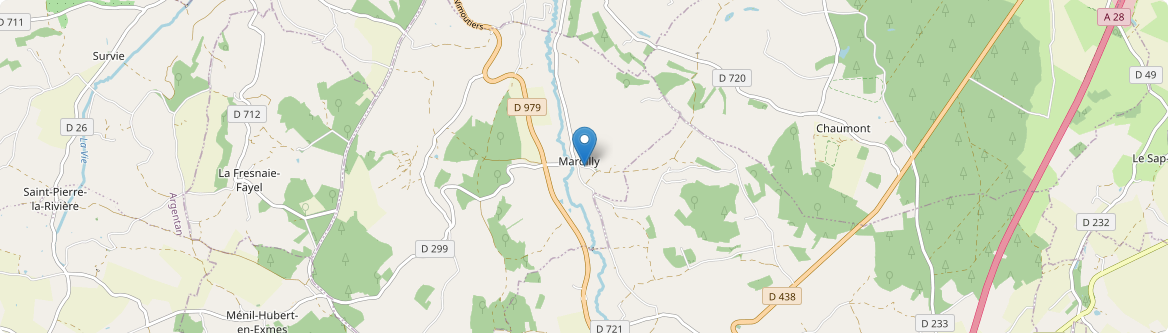 Mardilly - Carte