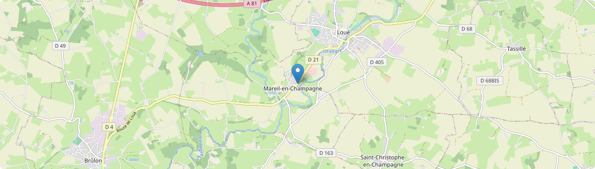 Mareil-en-Champagne - Carte