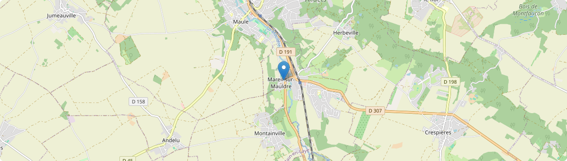 Mareil-sur-Mauldre - Carte