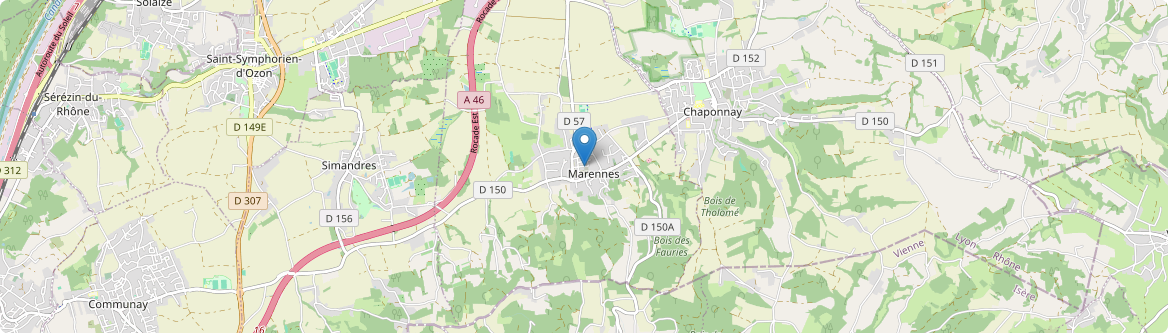 Marennes - Carte