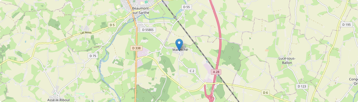 Maresché - Carte