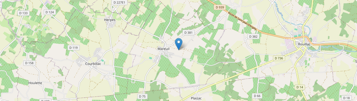 Mareuil - Carte