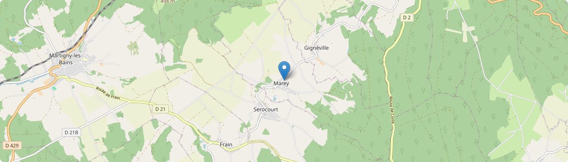 Marey - Carte