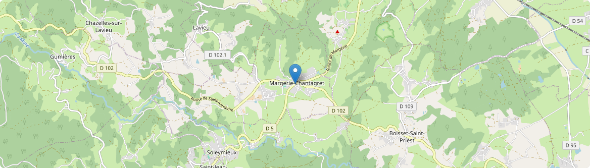 Margerie-Chantagret - Carte