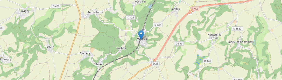 Margival - Carte
