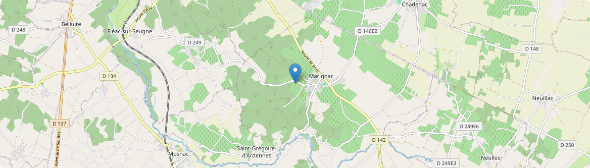 Marignac - Carte