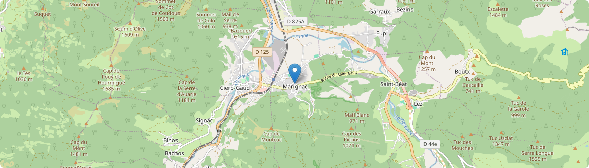 Marignac - Carte