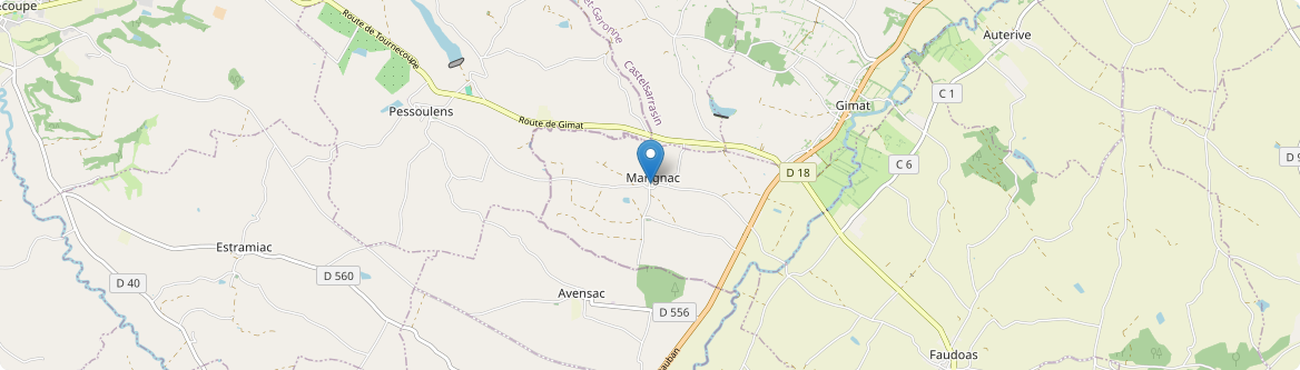 Marignac - Carte