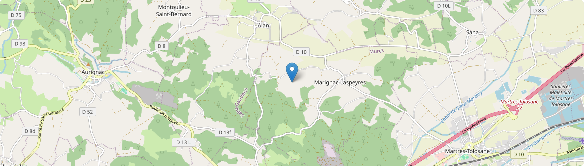 Marignac-Laspeyres - Carte