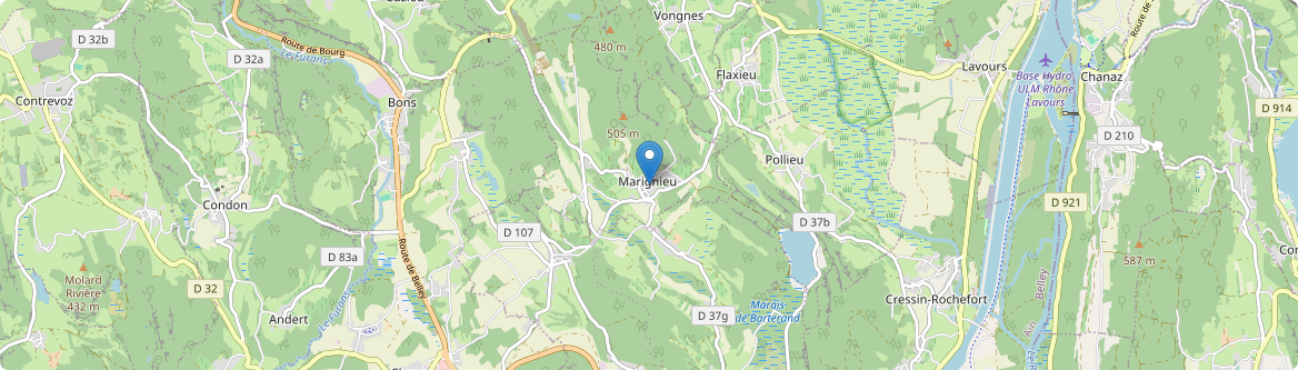 Marignieu - Carte