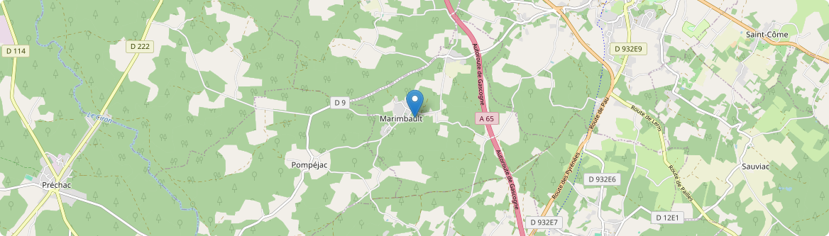Marimbault - Carte