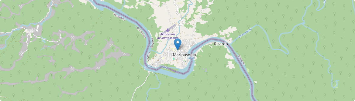 Maripasoula - Carte