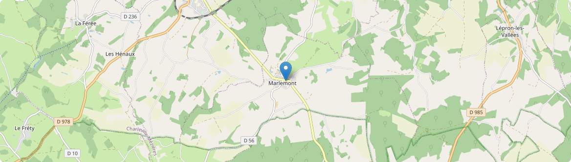 Marlemont - Carte