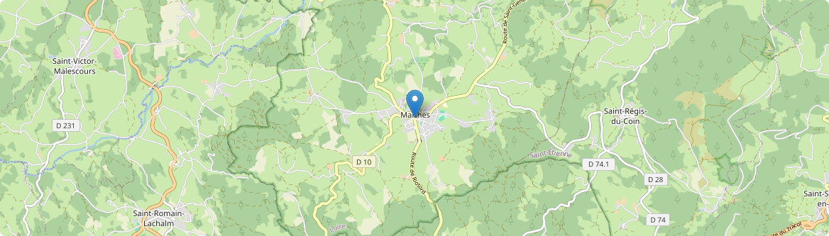 Marlhes - Carte