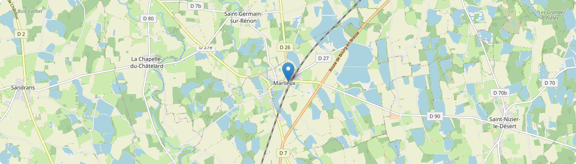 Marlieux - Carte
