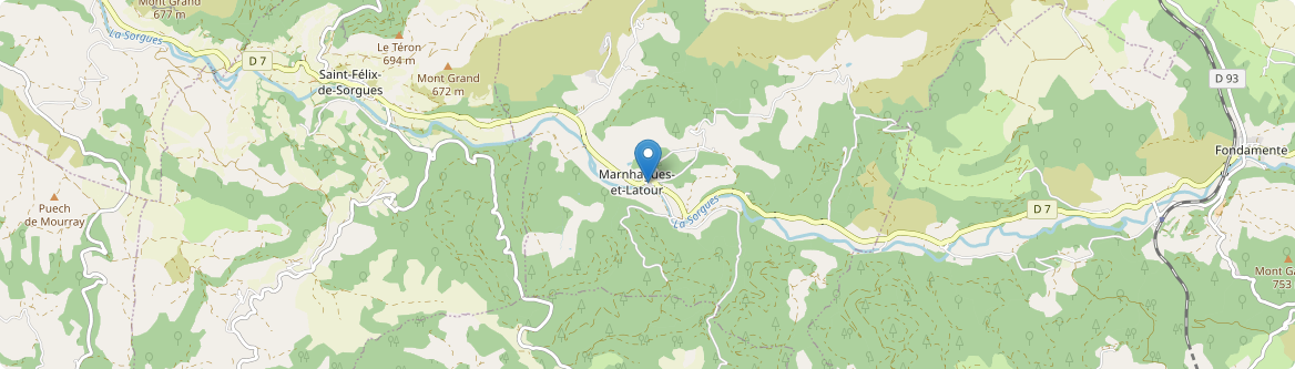 Marnhagues-et-Latour - Carte
