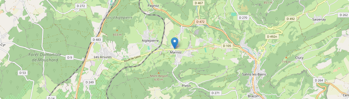 Marnoz - Carte
