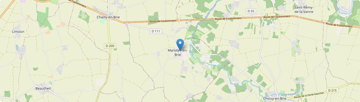 Marolles-en-Brie - Carte
