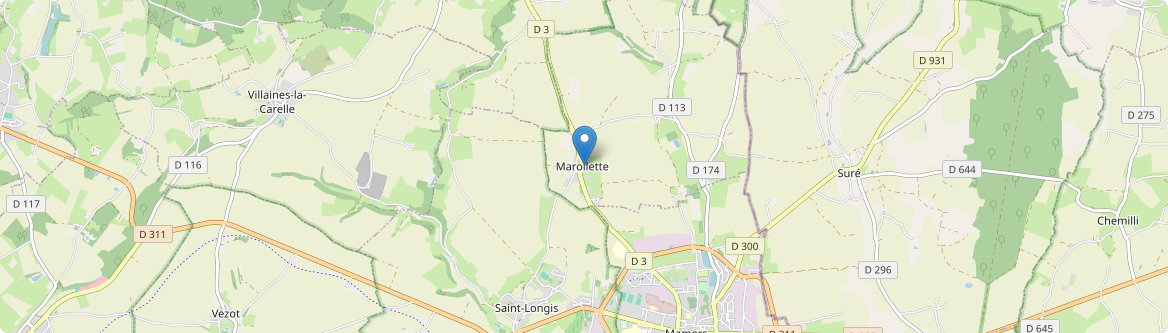 Marollette - Carte