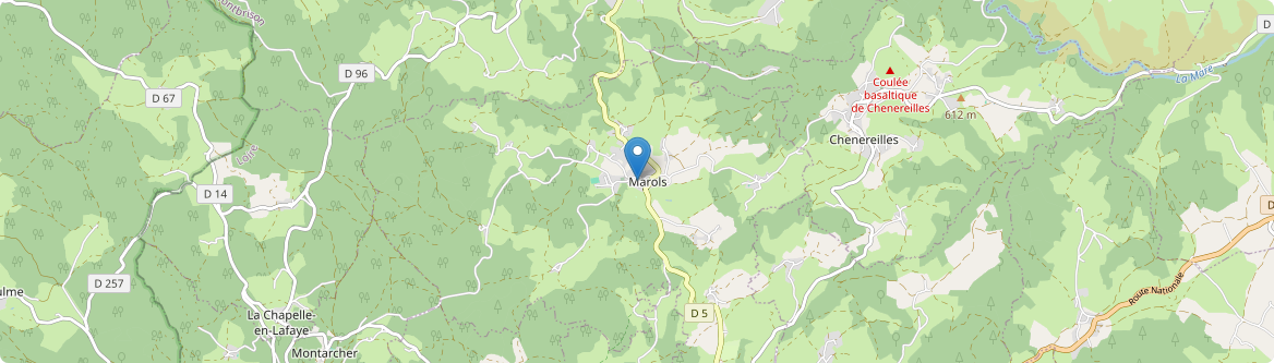 Marols - Carte