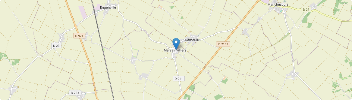 Marsainvilliers - Carte