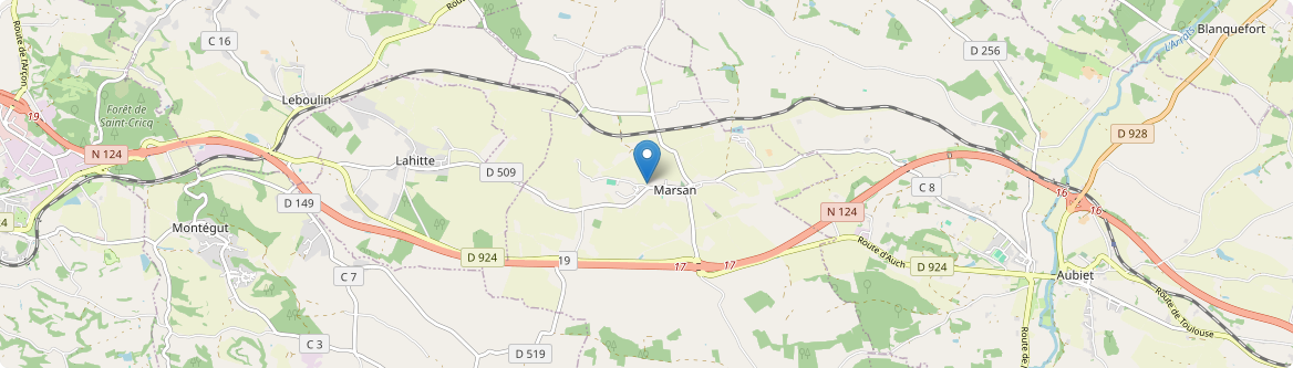 Marsan - Carte