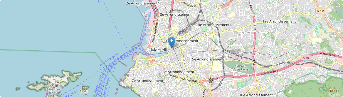 Marseille - Carte
