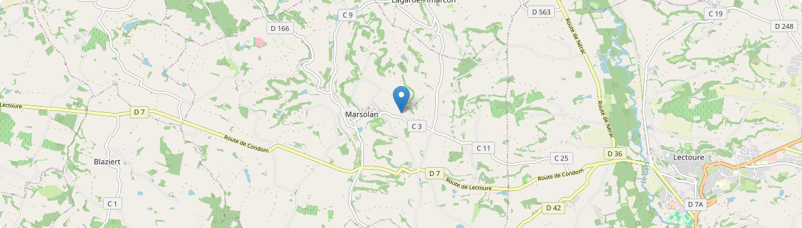 Marsolan - Carte