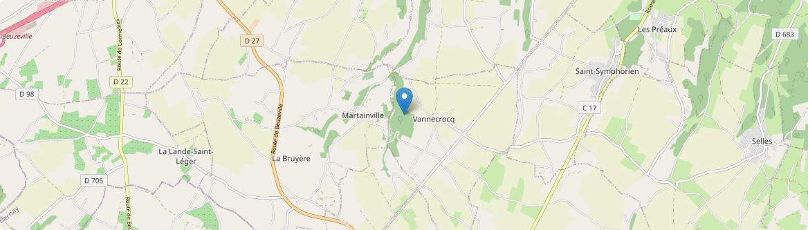 Martainville - Carte