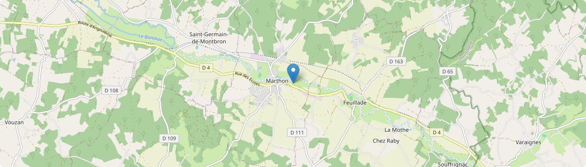 Marthon - Carte
