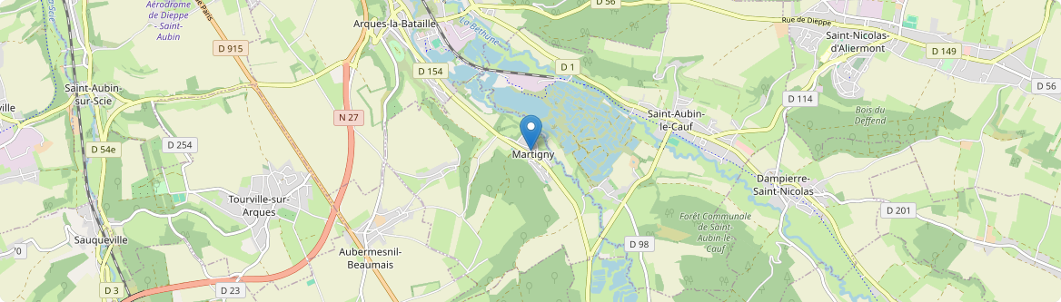 Martigny - Carte