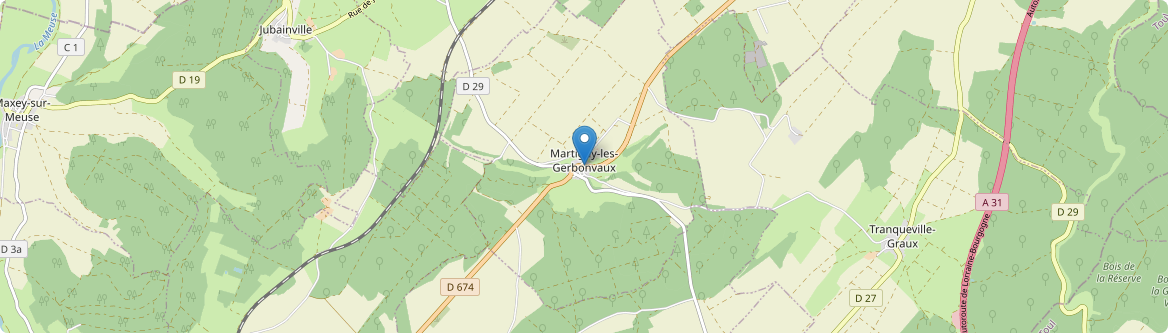Martigny-les-Gerbonvaux - Carte