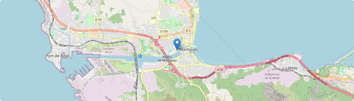 Martigues - Carte