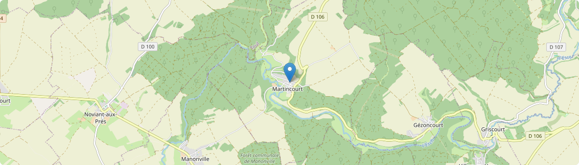 Martincourt - Carte