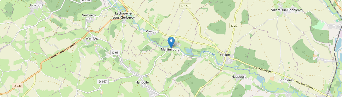 Martincourt - Carte