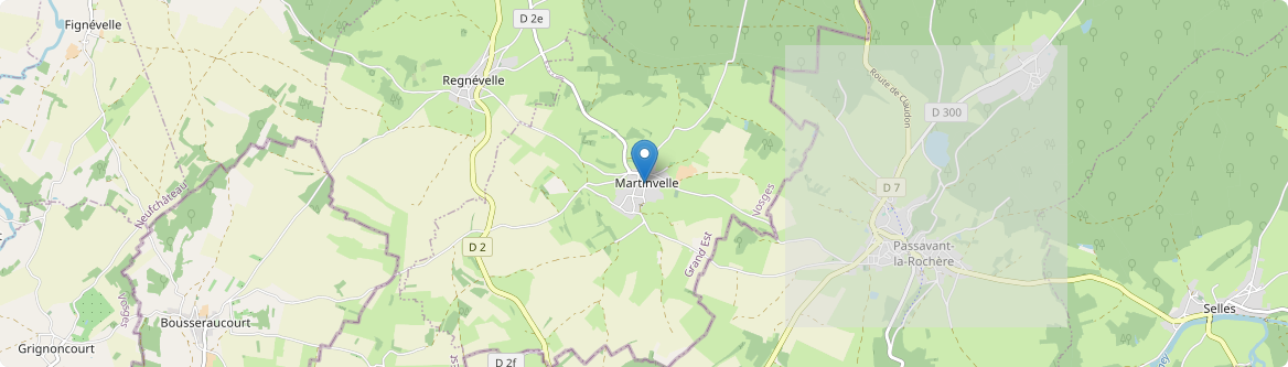 Martinvelle - Carte