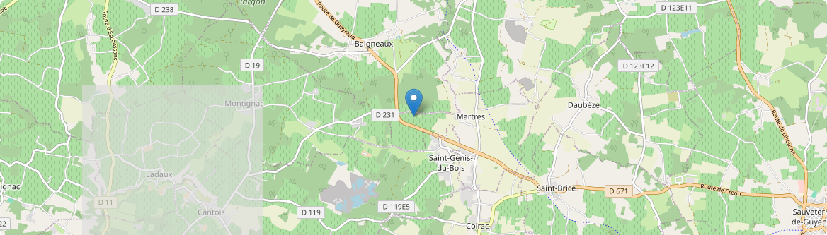 Martres - Carte