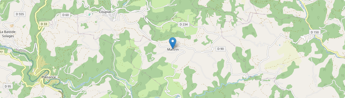 Martrin - Carte