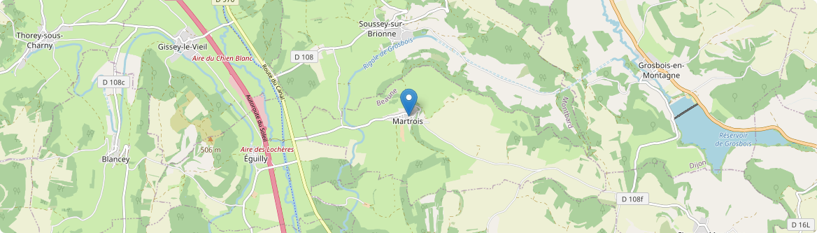 Martrois - Carte