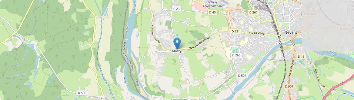 Marzy - Carte