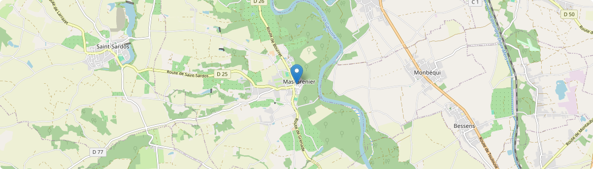 Mas-Grenier - Carte