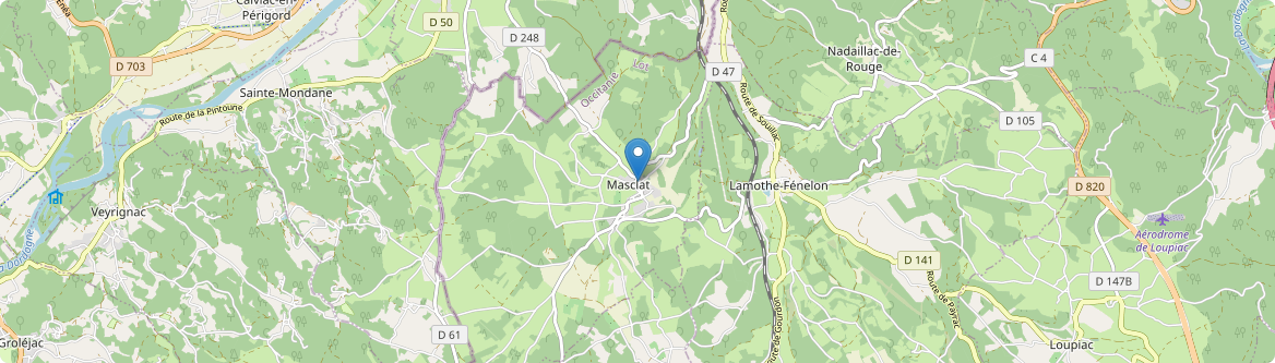 Masclat - Carte