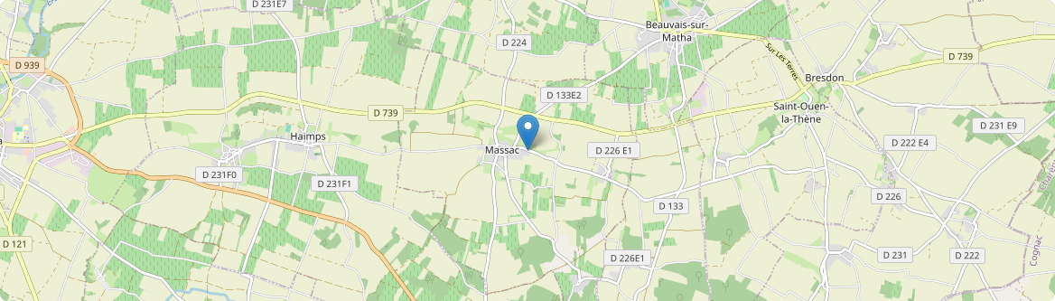 Massac - Carte