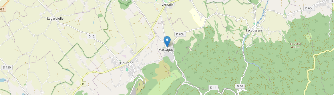 Massaguel - Carte